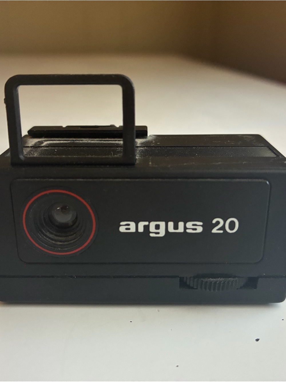 Vintage Argus 20 Micro 110 Film Camera Black w/ Original Instructions Untested